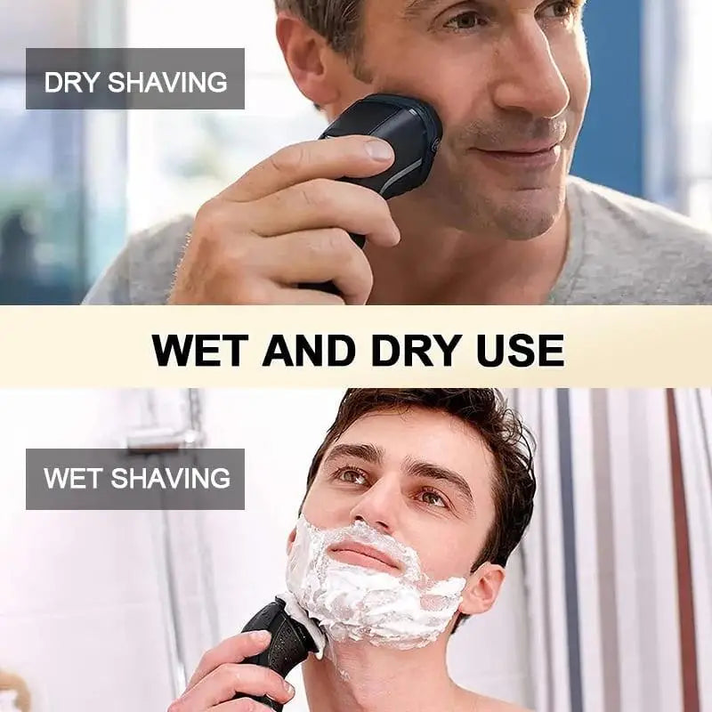 Men's 3-in-1 Electric Shaver - Cordless Wet & Dry Trimmer