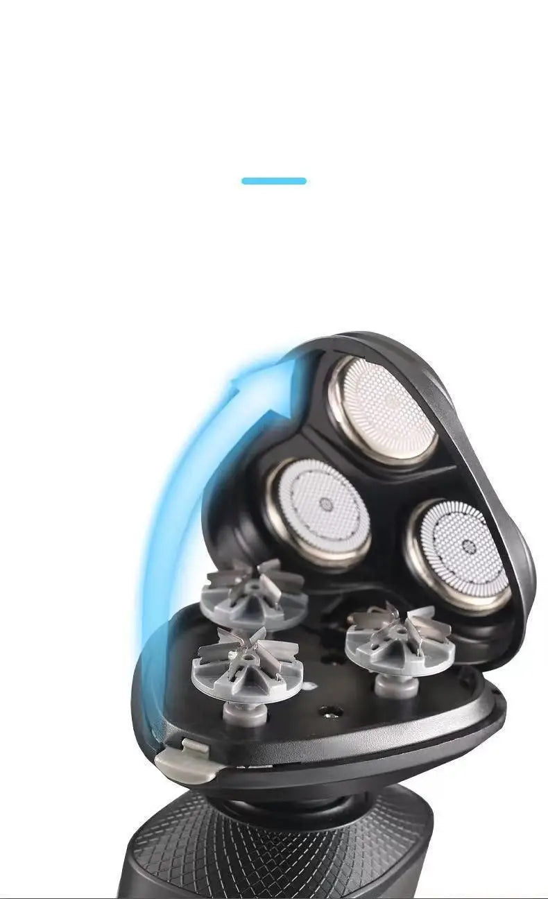 Men's 3-in-1 Electric Shaver - Cordless Wet & Dry Trimmer