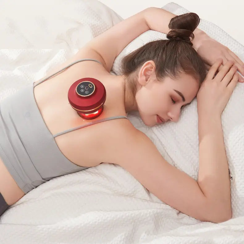 Electric Cupping Massager - Red Light Therapy for Pain Relief