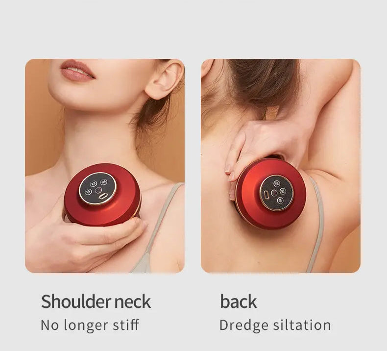 Electric Cupping Massager - Red Light Therapy for Pain Relief