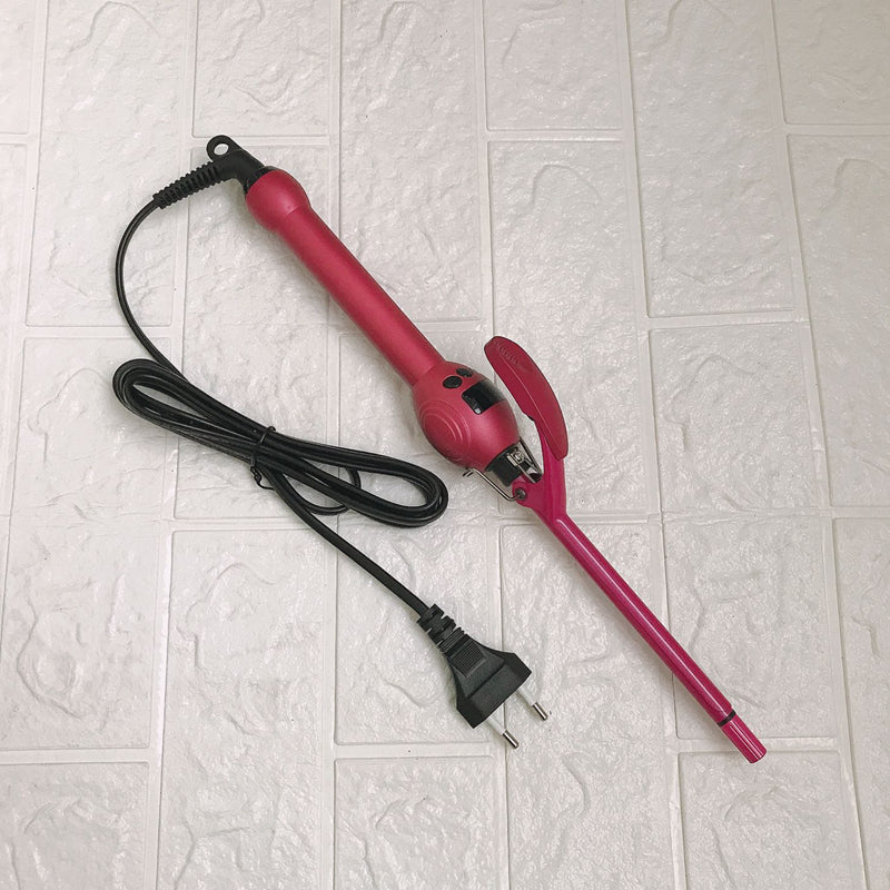 9mm Chopstick Curler - Pro LCD Wand for Tight Curls