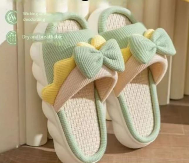 Linen House Slippers - Soft, Breathable & Comfortable