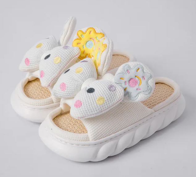 Linen House Slippers - Soft, Breathable & Comfortable