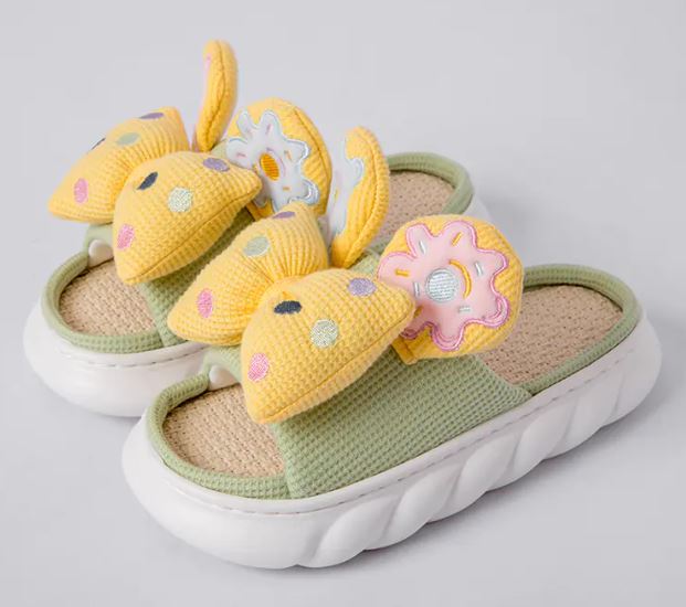Linen House Slippers - Soft, Breathable & Comfortable