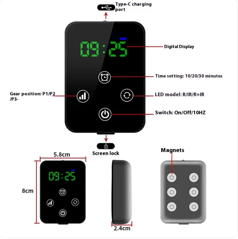 Knee Pain Relief Massager - Infrared & Red Light Therapy