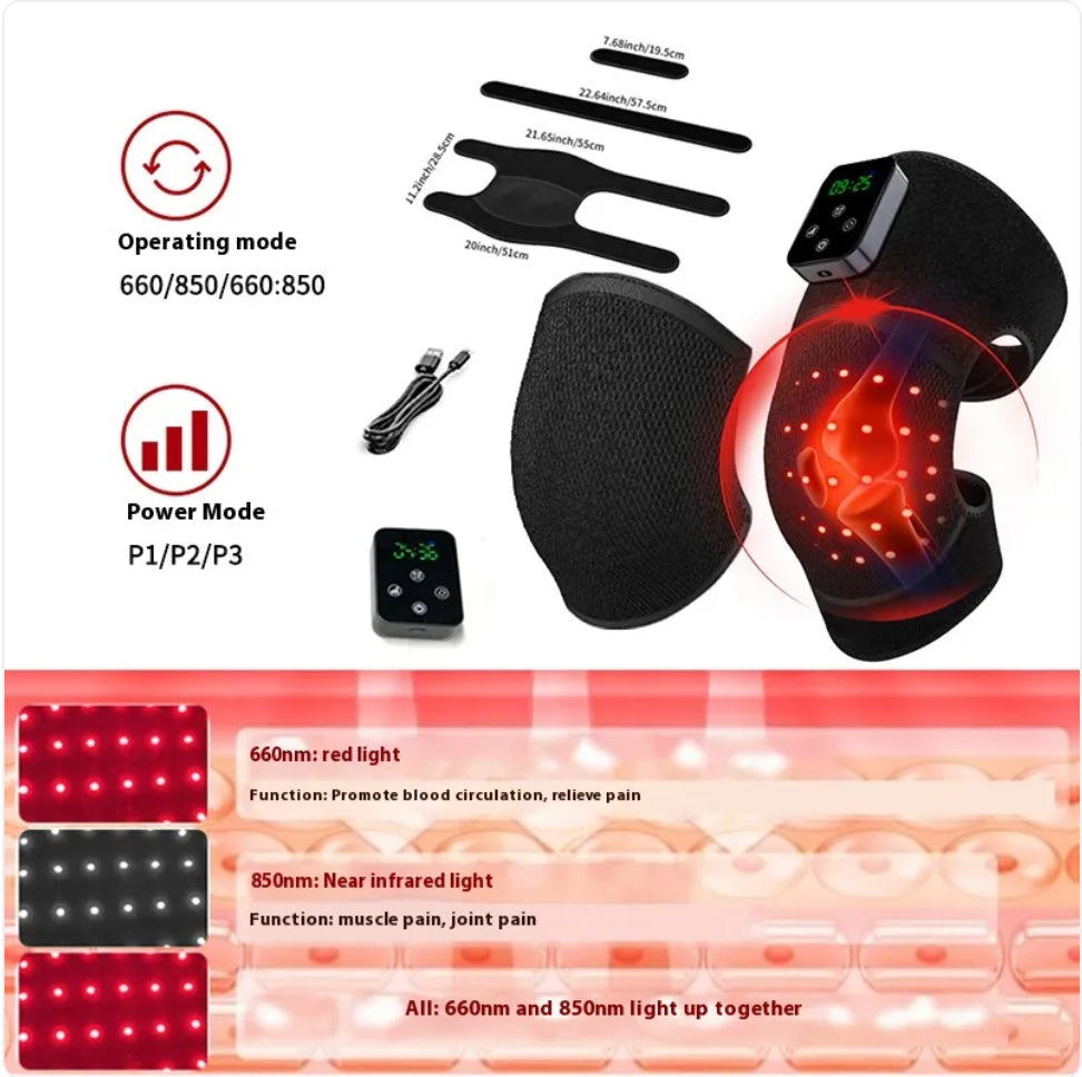 Knee Pain Relief Massager - Infrared & Red Light Therapy