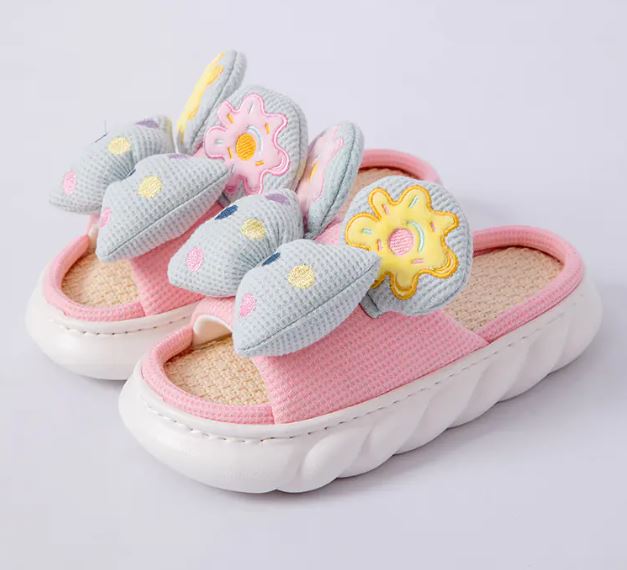 Linen House Slippers - Soft, Breathable & Comfortable